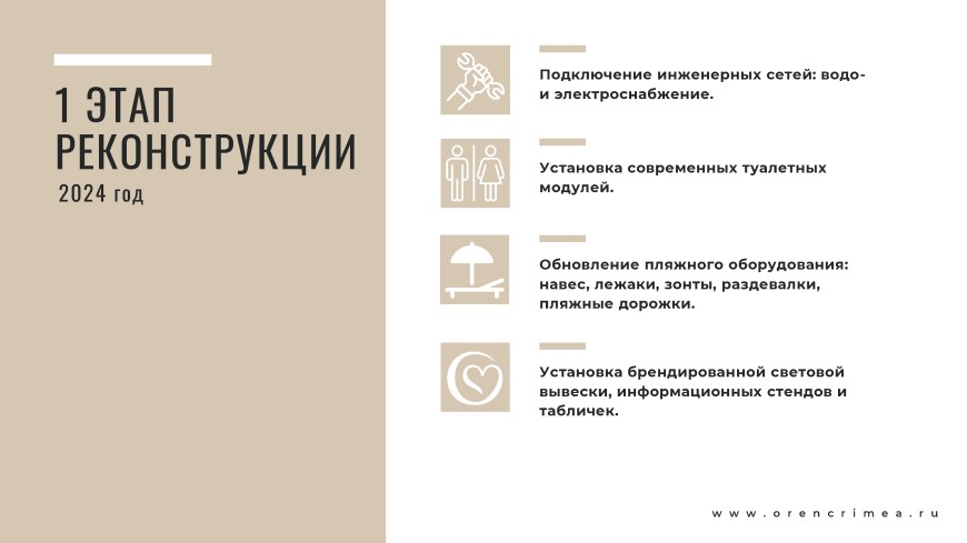 Санаторий в Крыму в Евпатории – Проект пляжа