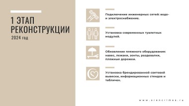 Санаторий в Крыму в Евпатории – Проект пляжа