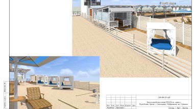 Санаторий в Крыму в Евпатории – Проект пляжа